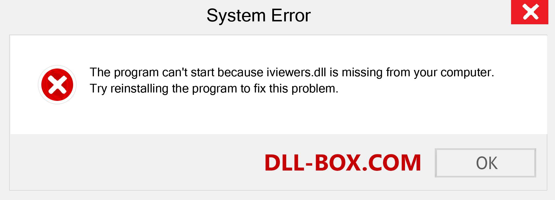  iviewers.dll file is missing?. Download for Windows 7, 8, 10 - Fix  iviewers dll Missing Error on Windows, photos, images